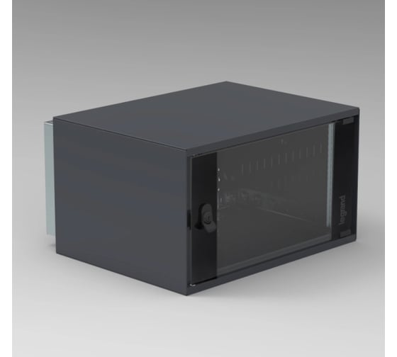 Шкаф настенный Legrand 19 21U 600x625x1009 мм стеклянная дверь 446187 1