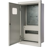 Распределительный встраиваемый учетный щит Dekraft ЩРУВ-3/12 55х33х16 IP31 30302DEK