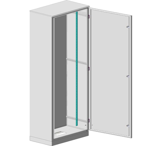 Корпус MULTICOLOR ВРУ-1 IP-54 (800x2000x450) (ШхВхГ) RAL 7035; без монтажных панелей MLT.VRU1.54.80.20.45.BMP 1