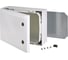 Армированный шкаф Fibox ARCA 608030 PC, серая дверца, два замка 00334825 1