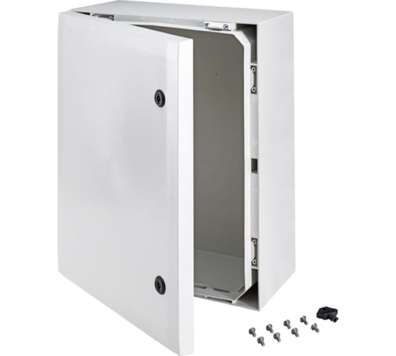 Армированный шкаф Fibox ARCA 504021 PC, серая дверца, два замка 00326492 1