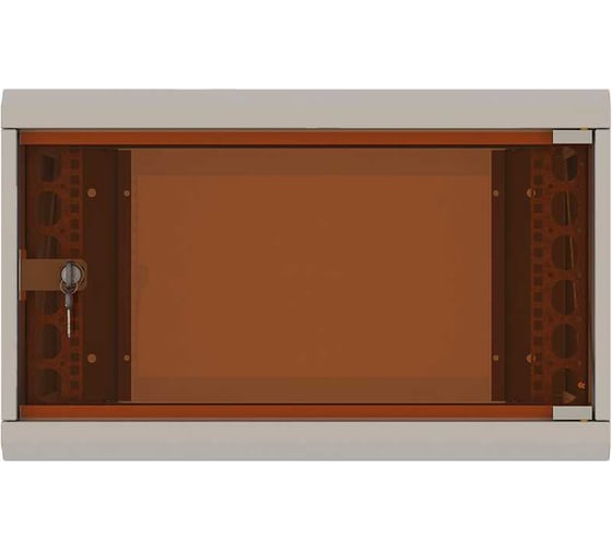 Шкаф настенный телекоммуникационный SUPRLAN стеклянная дверь ТВЛ-6U-600-350-СР 05-1060