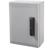 Армированный шкаф Fibox ARCA 403021S PC, серая дверца, поворотная ручка 00329096