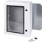 Армированный шкаф Fibox ARCA 504021W PC, дверца с прозрачным смотровым окном 00335582 1