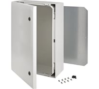 Армированный шкаф Fibox ARCA 604021 PC, серая дверца, два замка 00329104