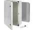 Армированный шкаф Fibox ARCA 604021 PC, серая дверца, два замка 00329104 1