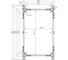 Армированный шкаф Fibox ARCA 604021 PC, серая дверца, два замка 00329104 2