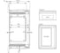 Армированный шкаф Fibox ARCA 403021 PC, серая дверца, два замка 00329091 3