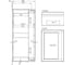 Армированный шкаф Fibox ARCA 705030 PC, серая дверца, два замка 00311157 3