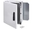 Армированный шкаф Fibox ARCA 705030S PC, серая дверца, поворотная ручка 00378663 1