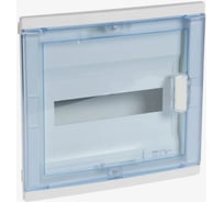 Щит встраиваемый Legrand Nedbox с синей полупрозрачной скругленной дверью, 1 рейка, 12+2 модуля 001421