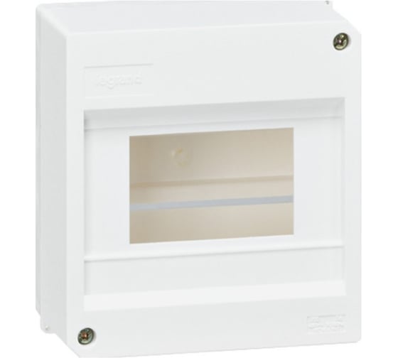 Щиток накладной Legrand Mini S 6 модулей белый RAL 9010 001359 1