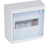 Накладной распределительный щит Legrand Nedbox с прозрачной дверью 1 рейка х 8 модулей 601245