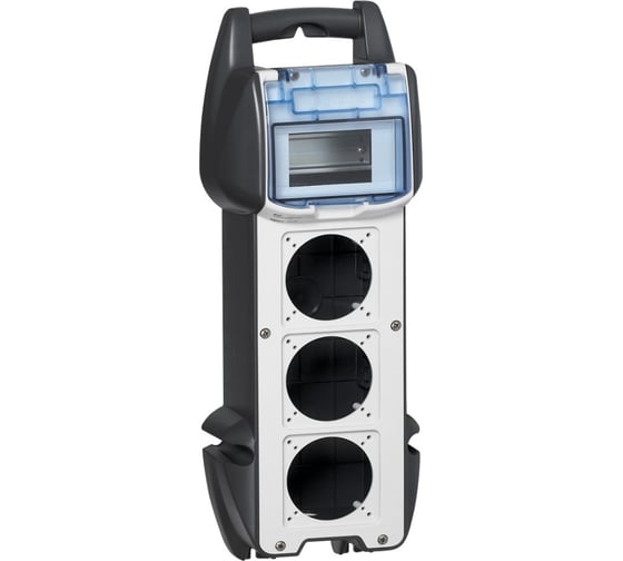 Переносной щиток для комплектации Legrand P17 Tempra Pro IP 44 до 3 розеток 16 А 058943 1