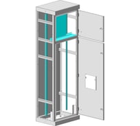 Корпус MULTICOLOR ВРУ-2 IP-54 (800x1800x450) со съемными боковыми панелями (ШхВхГ) RAL 7035; без монтажных панелей MLT.VRB2.54.80.18.45.BMP