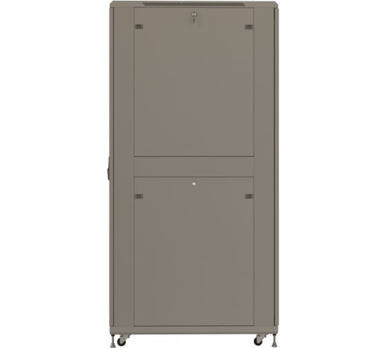Напольный шкаф Hyperline TTR-4261-DD-RAL7035 19-дюймовый, 42U, 2055x600х1000 мм ВхШхГ 431955