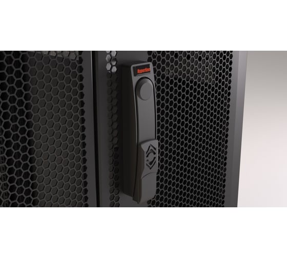 Напольный шкаф Hyperline TTR-4266-DD-RAL9005 19-дюймовый, 42U, 2055x600х600 мм ВхШхГ 436014