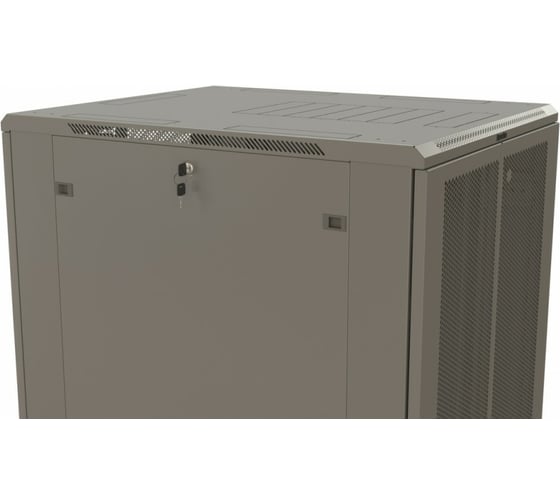 Напольный шкаф Hyperline TTR-4281-DD-RAL7035 19-дюймовый, 42U, 2055x800х1000 мм ВхШхГ 431956