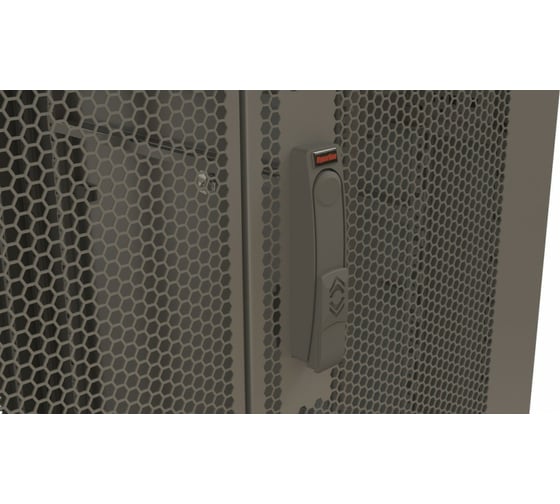 Напольный шкаф Hyperline TTR-4281-DD-RAL7035 19-дюймовый, 42U, 2055x800х1000 мм ВхШхГ 431956