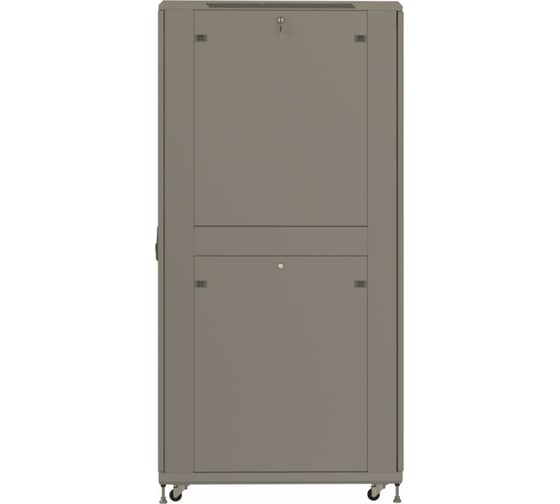 Напольный шкаф Hyperline TTR-4281-DD-RAL7035 19-дюймовый, 42U, 2055x800х1000 мм ВхШхГ 431956