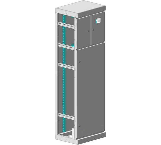 Корпус MULTICOLOR ВРУ-3 630x2000x450 ШхВхГ IP31 RAL 7035 с отсеком рубильника VRU3-31-63-20-45-OR-63-20 VRU3.31.63.20.45.OR