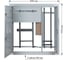 Корпус этажного щита TDM 2 квартиры, 1010х950х160 SQ0905-0161 3