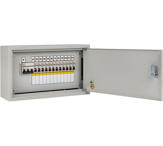 Осветительный щит EKF ОЩВ с автоматом и выключателями 3P 1x63A, 1P 12x16A oshv-63-12