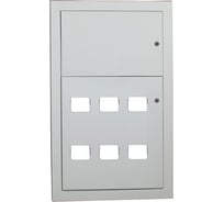 Этажный щит EKF ЩЭ 6 квартир, без слаботочного отсека IP31 PROxima mb10-v-6r