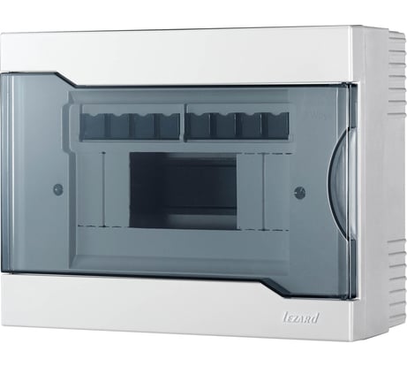 Щиток Lezard ЩРН-П-8 с прозрачной крышкой 730-2000-008