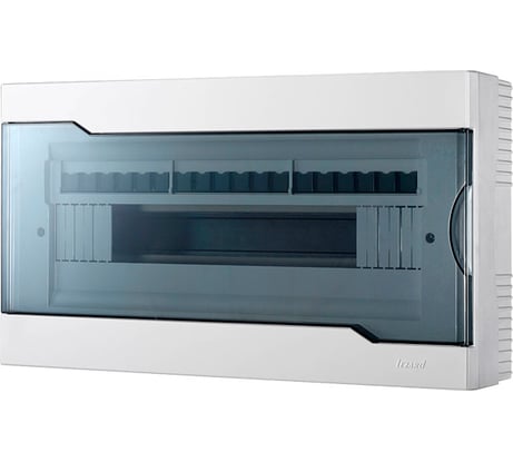 Бокс с прозрачной крышкой Lezard ЩРН-П-18 для наружной установки 18-и модульных устройств 730-2000-018