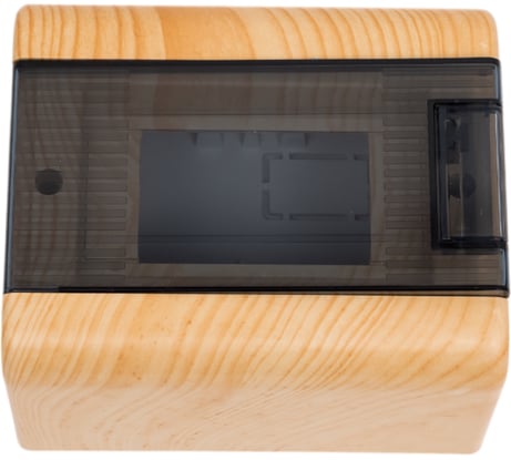 Щиток Рувинил ОП Тусо 6 модулей с прозрачной дверцой 160х132х93мм IP40 сосна 68026-27М