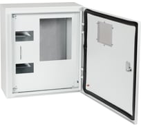 Корпус металлический КЭАЗ ЩУРн-ПРО-3-МП/8-415x370x147-IP66-УХЛ1 (с окном учета, 3ф счетчик на МП, 8 модулей, ПРО)- 367475