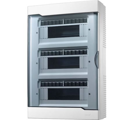 Бокс с прозрачной крышкой Lezard ЩРН-П-36 для наружной установки 36-х модул. устр. 730-2000-036