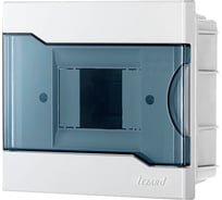 Бокс с прозрачной крышкой Lezard ЩРВ-П-4 для внутренней установки 4-х модул. устр. 730-1000-004