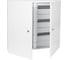 Корпус КЭАЗ ЩРн-СТД-90-0-645x700x115-IP41-УХЛ3 90 модулей, 2 двери, СТАНДАРТ, металлический 367456 1