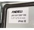 Щит распределительный навесной металлический ANDELI JXF 500х400х250 артикул ADL29-020 9