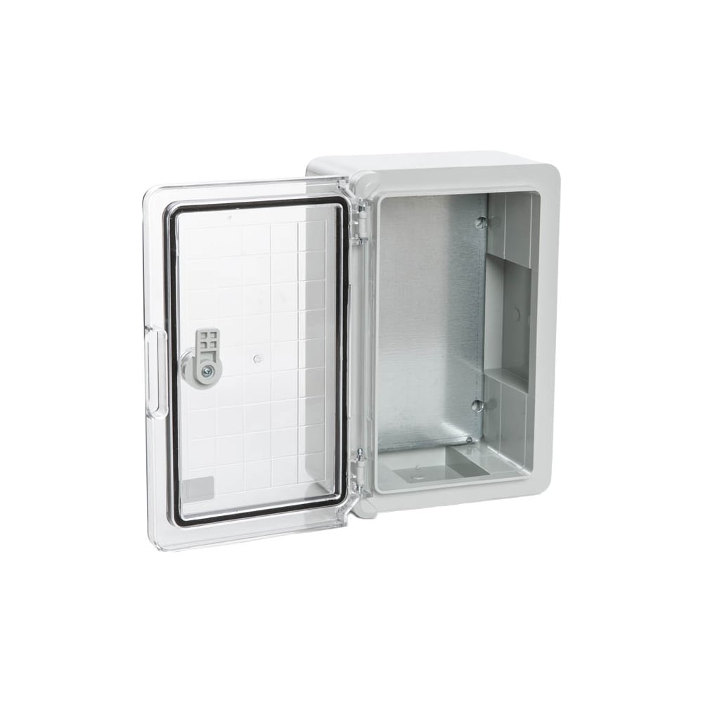 Пластиковый влагозащищенный щит Plastim с монтажной панелью, IP65 ...