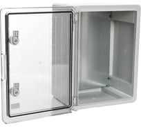Пластиковый влагозащищенный щит Plastim с монтажной панелью, IP65 прозрачная дверца PP3014