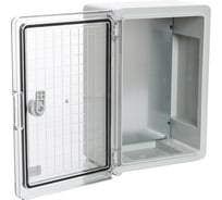 Пластиковый влагозащищенный щит Plastim с монтажной панелью, IP65 прозрачная дверца PP3012
