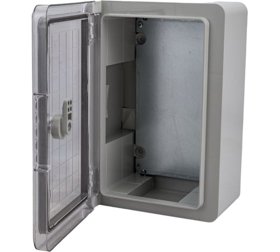 Корпус IEK ЩМПп пластиковый, 300х200х130мм, прозрачная дверь, УХЛ1, IP65 MKP92-N-302013-65