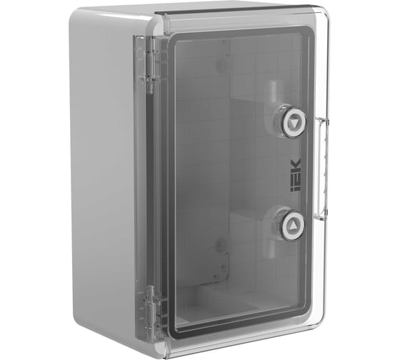 Корпус пластиковый IEK ЩМПп 300х200х130мм прозрачная дверь УХЛ1 IP65 MKP92-N-302013-65