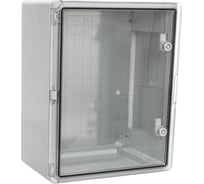 Корпус пластиковый с монтажной панелью ЩМП IP65 прозрачная дверь 500x400x240 Промрукав PR08.26494