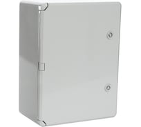 Корпус пластиковый распределительный ЩРН-24 IP65 серая дверь 400x300x170 Промрукав PR08.26499