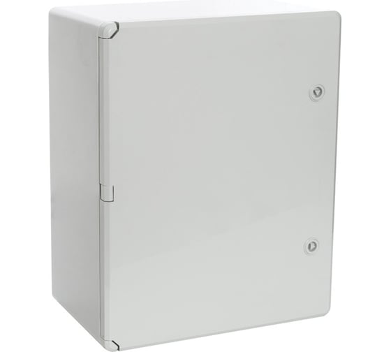 Корпус пластиковый с монтажной панелью ЩМП IP65 серая дверь 500x400x240 Промрукав PR08.26485