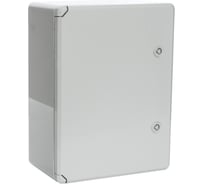 Корпус пластиковый с монтажной панелью ЩМП IP65 серая дверь 400x300x170 Промрукав PR08.26482