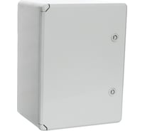Корпус пластиковый с монтажной панелью ЩМП IP65 серая дверь 400x300x220 Промрукав PR08.26511