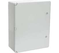 Корпус пластиковый с монтажной панелью ЩМП IP65 серая дверь 500x400x175 Промрукав PR08.26484