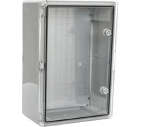 Корпус пластиковый с монтажной панелью ЩМП IP65 прозрачная дверь 500x350x190 Промрукав PR08.26492