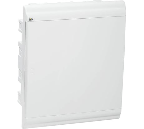 Встраиваемый бокс IEK ЩРВ-П-24 модуля, пластик IP41 PRIME белая дверь MKP82-V-24-WD-41-10