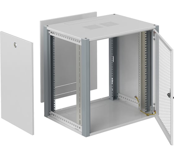Телекоммуникационный настенный шкаф SYSMATRIX, 18U 600х600х852 дверь перфорация WP 6618 730